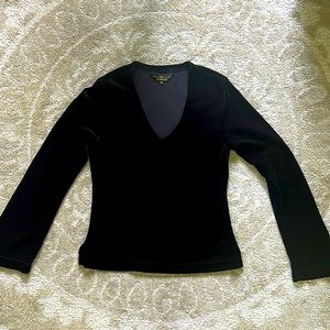 Shea Shimmies Black Velvet top